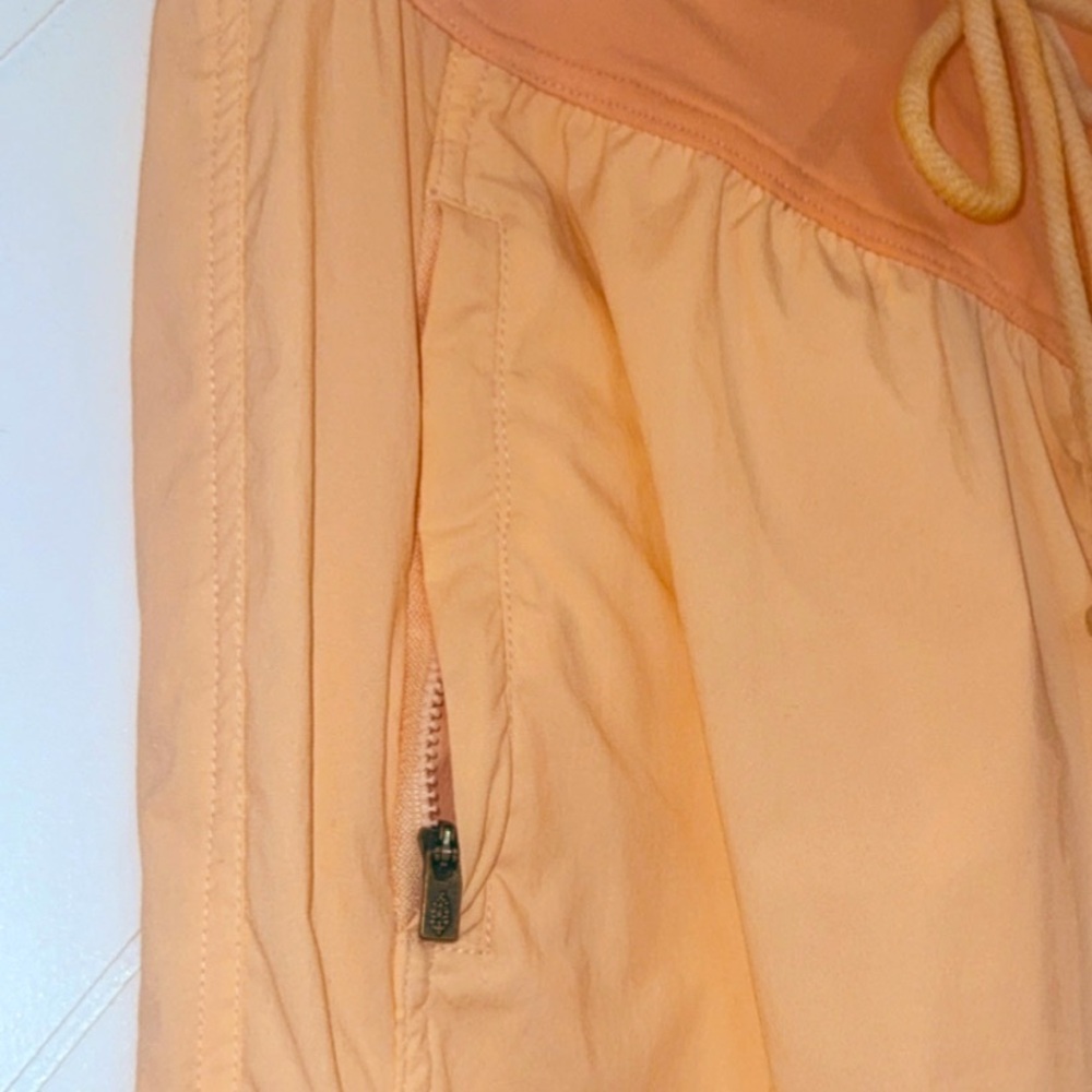 Free People Movement Free Climb Trekker Harem joggers coral peach snap ankles XS - Picture 6 of 11